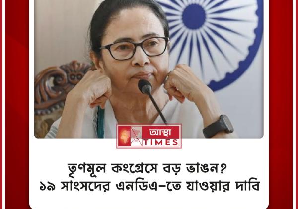তৃণমূল কংগ্রেসে বড় ভাঙন? ১৯ সাংসদের এনডিএ-তে যাওয়ার দাবি